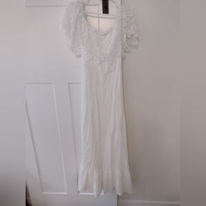 Baltic Born White Maxi Dress